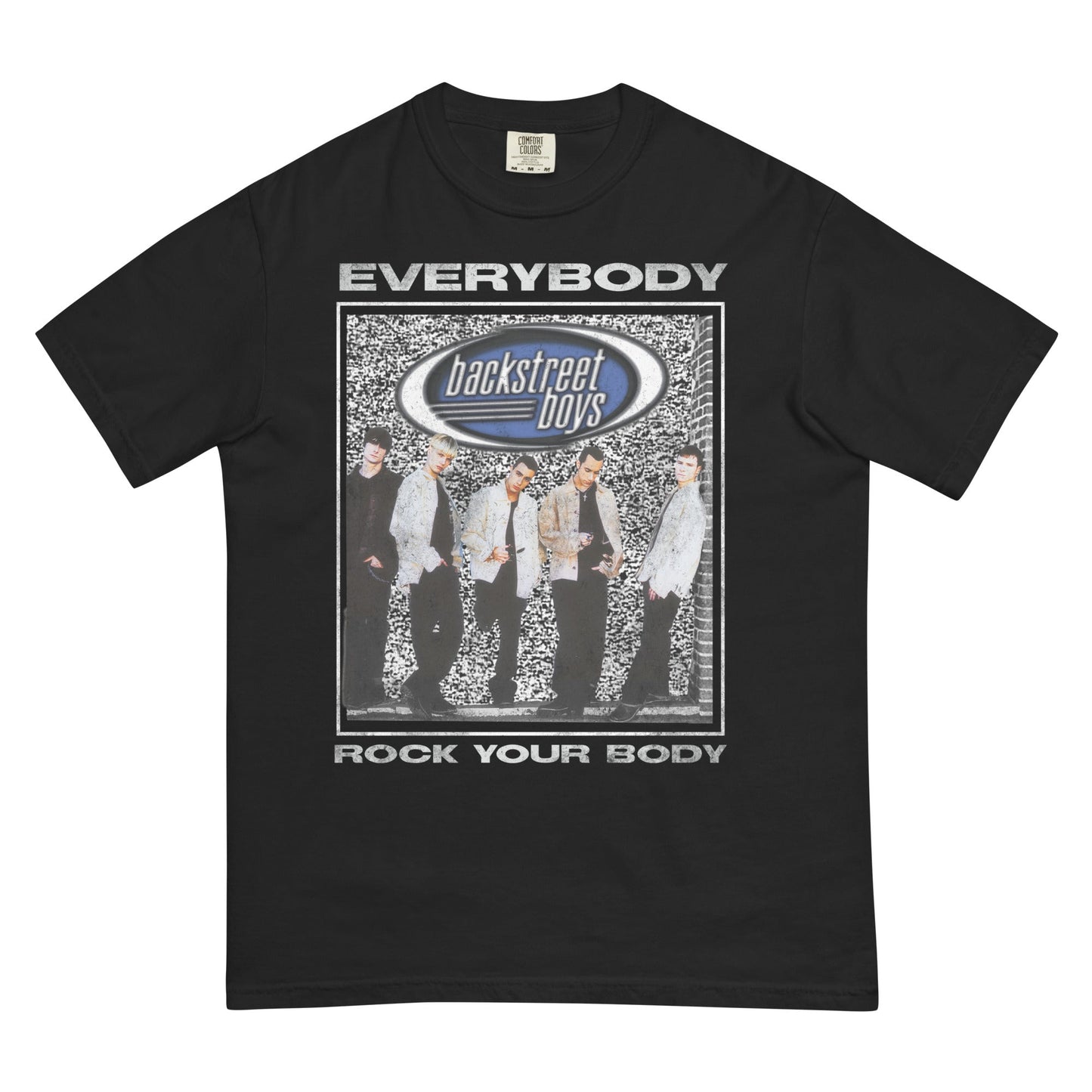 Rockabilia Backstreet Boys - Rock Your Body Mineral Wash T-Shirt