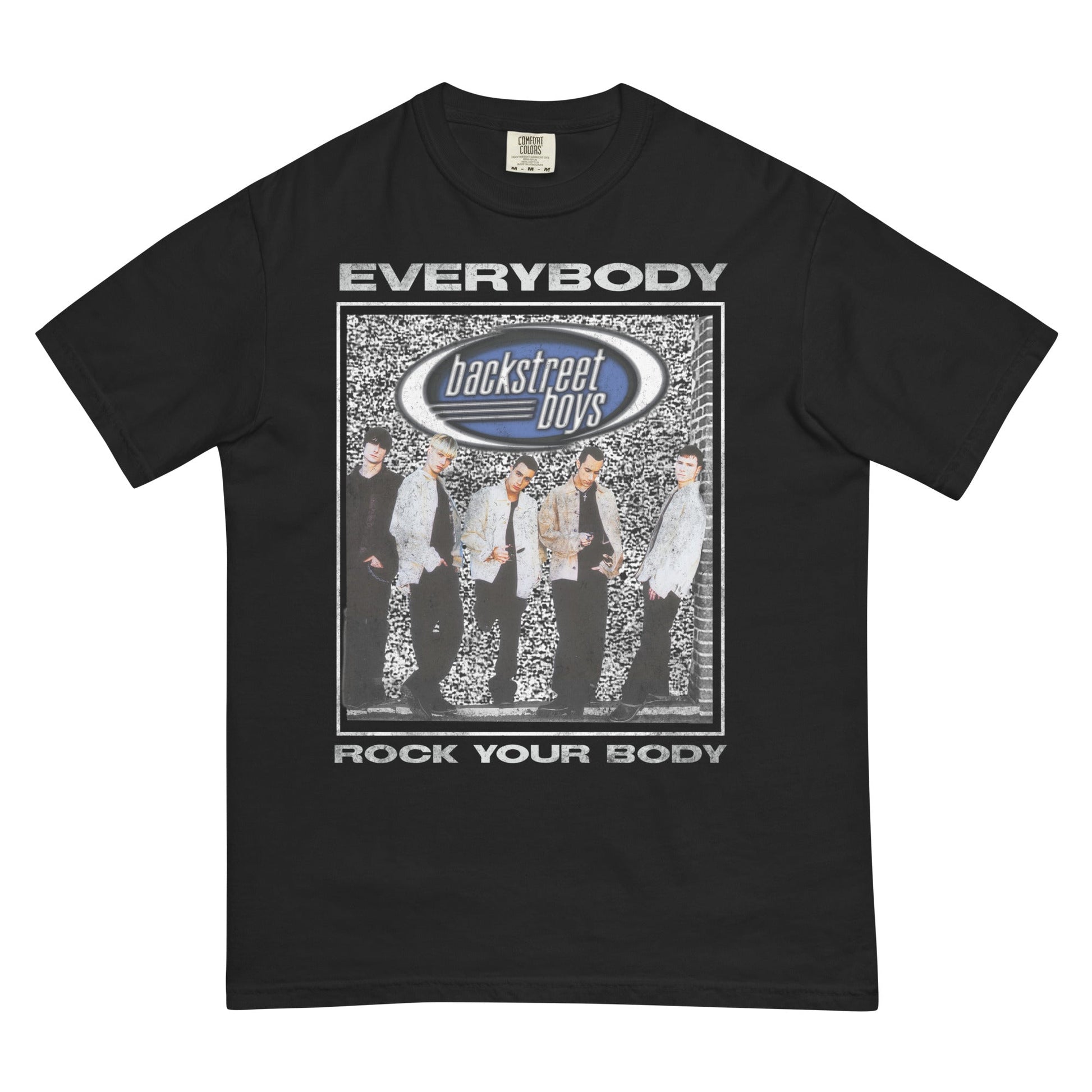 Rockabilia Backstreet Boys - Rock Your Body Mineral Wash T-Shirt