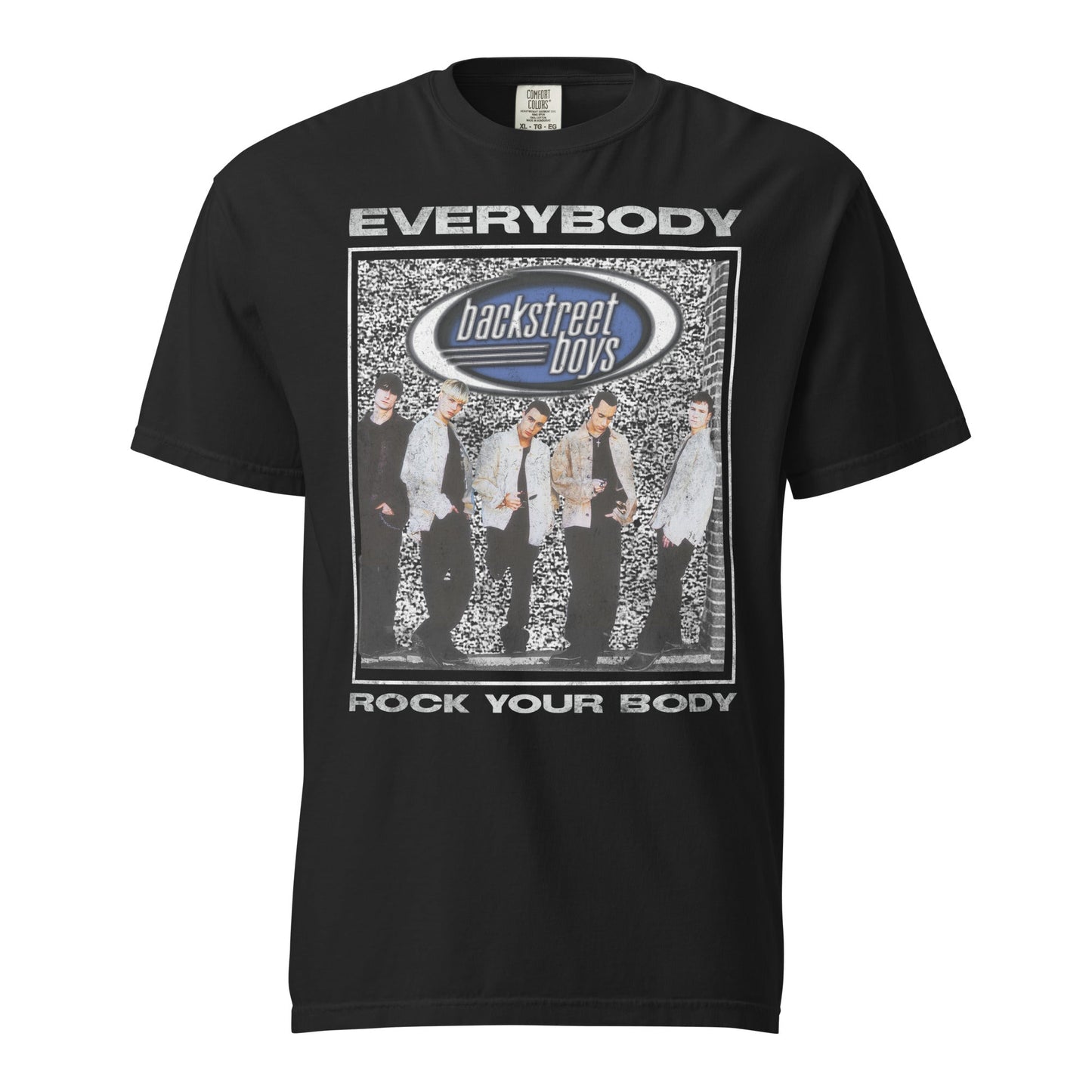 Rockabilia Backstreet Boys - Rock Your Body Mineral Wash T-Shirt