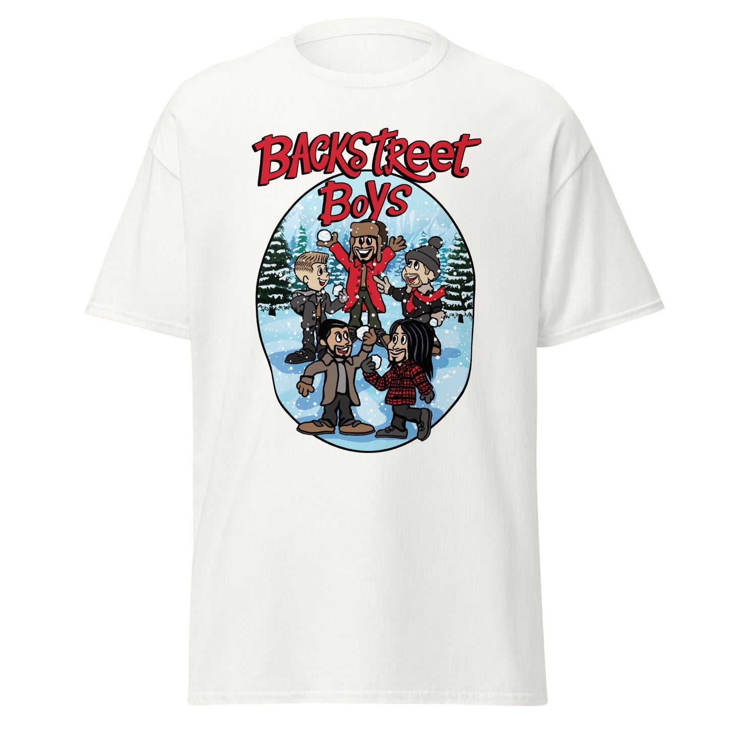 Rockabilia Backstreet Boys - A Very Backstreet Christmas T-Shirt