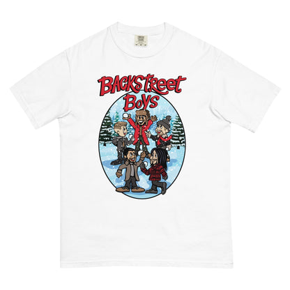 Rockabilia Backstreet Boys - A Very Backstreet Christmas Mineral Wash T-Shirt
