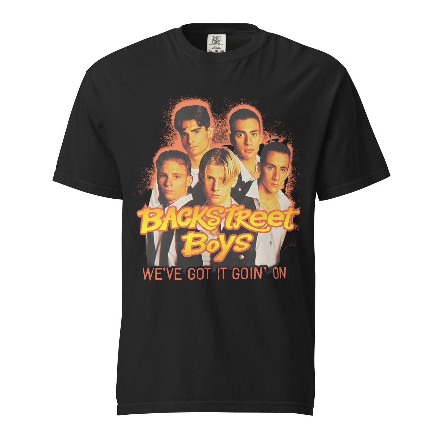 Rockabilia - Backstreet Boys - Goin On Mineral Wash T-Shirt