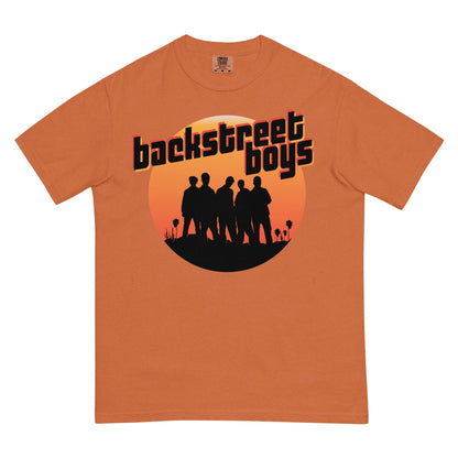 Rockabilia Backstreet Boys - Coachella Sunset Mineral Wash T-Shirt