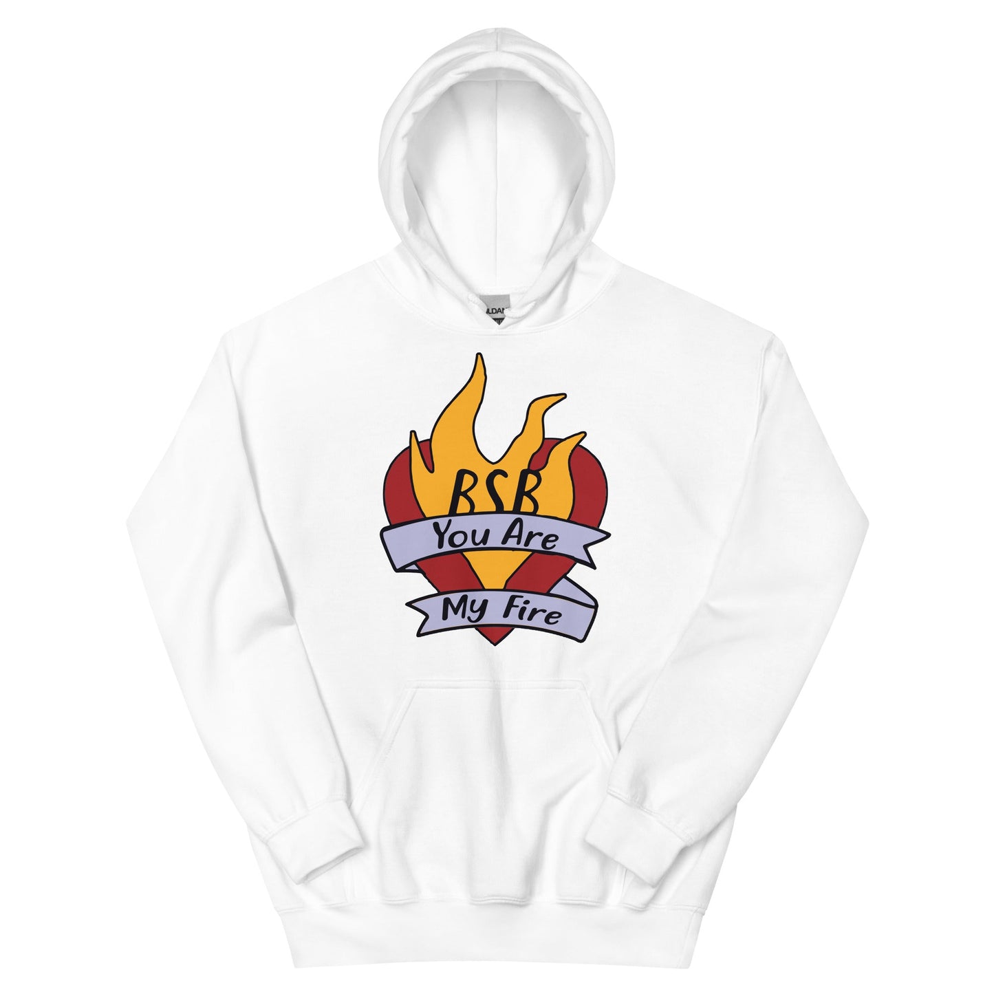 Backstreet Boys Backstreet Boys - Hand Sketched Fire Hoodie