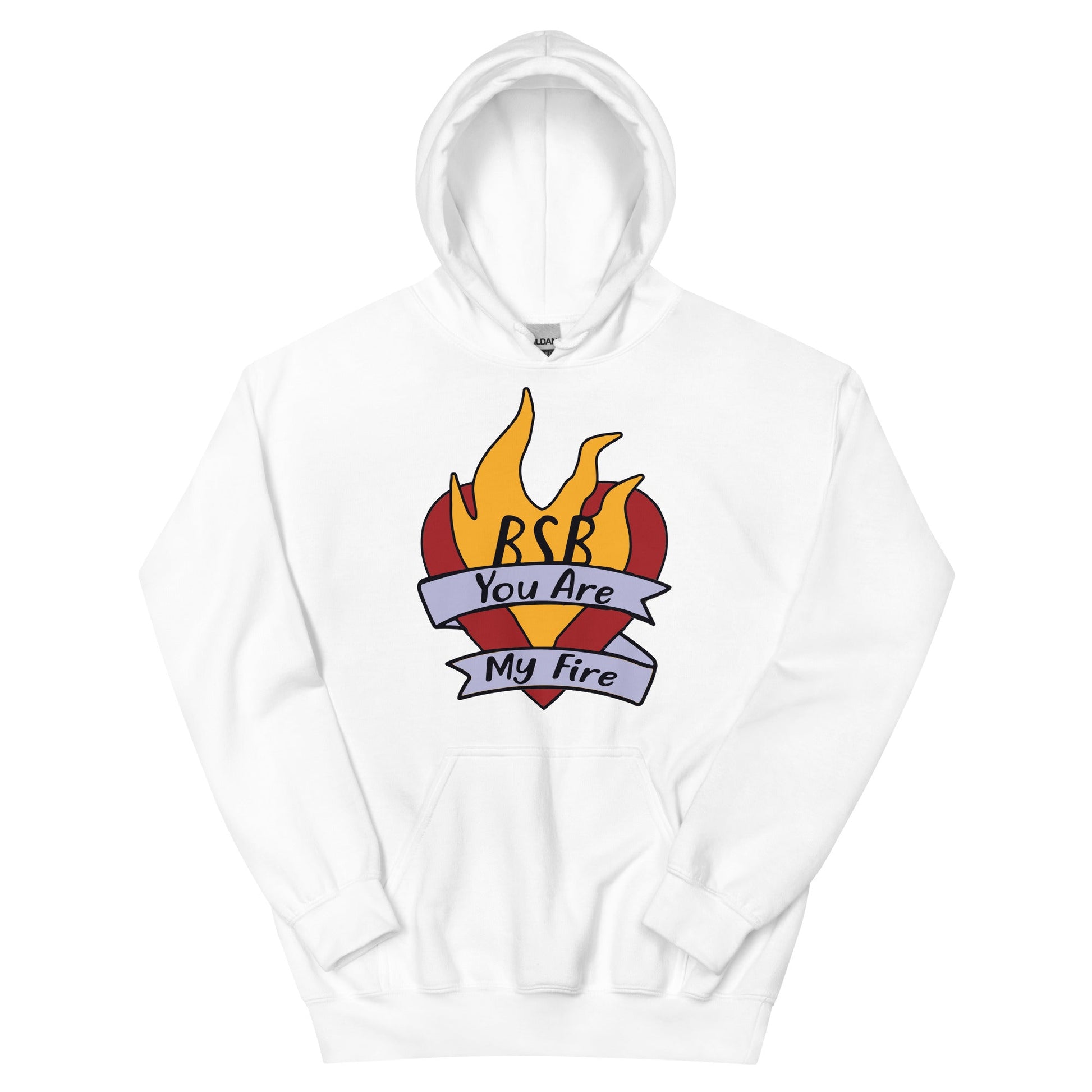 Backstreet Boys Backstreet Boys - Hand Sketched Fire Hoodie