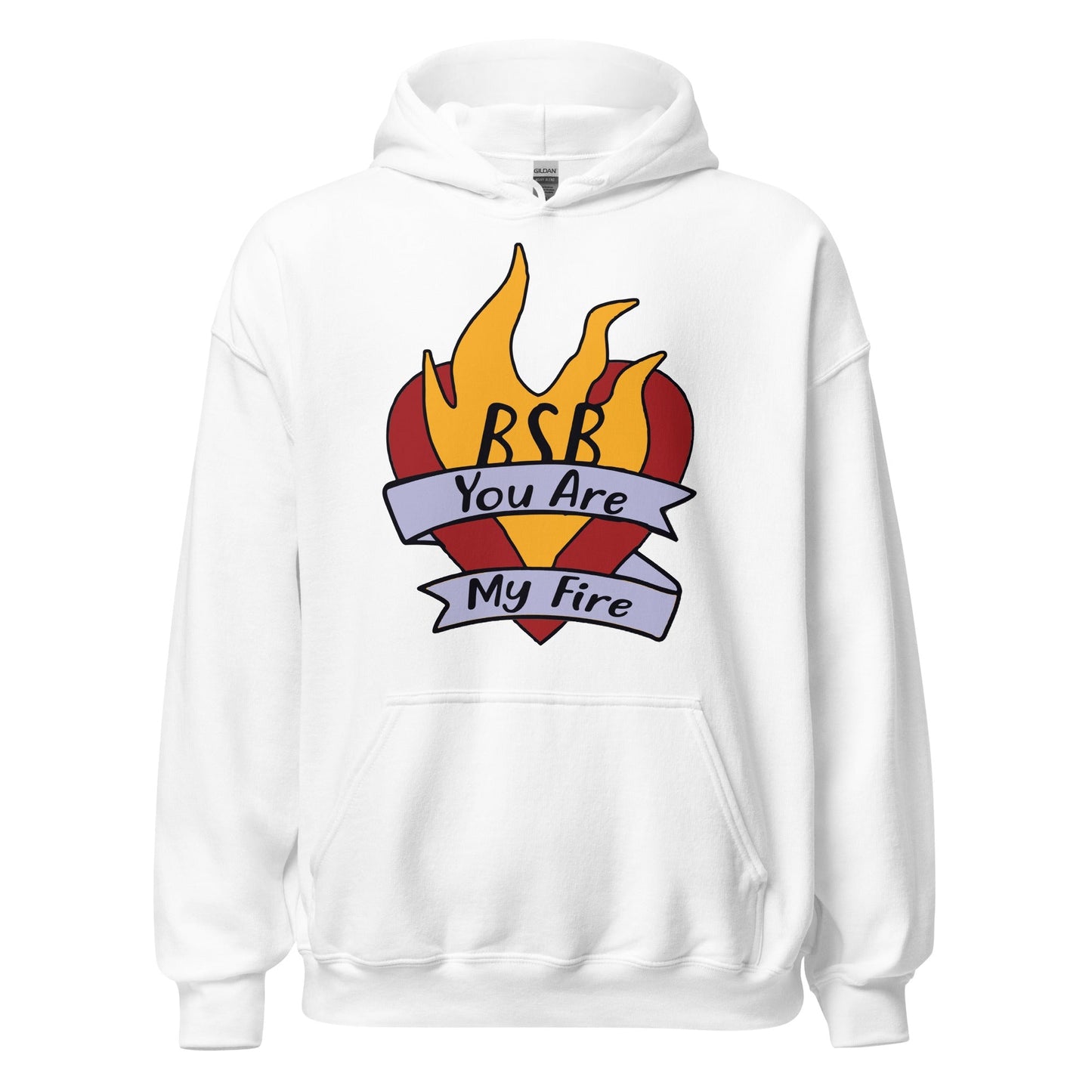 Backstreet Boys Backstreet Boys - Hand Sketched Fire Hoodie