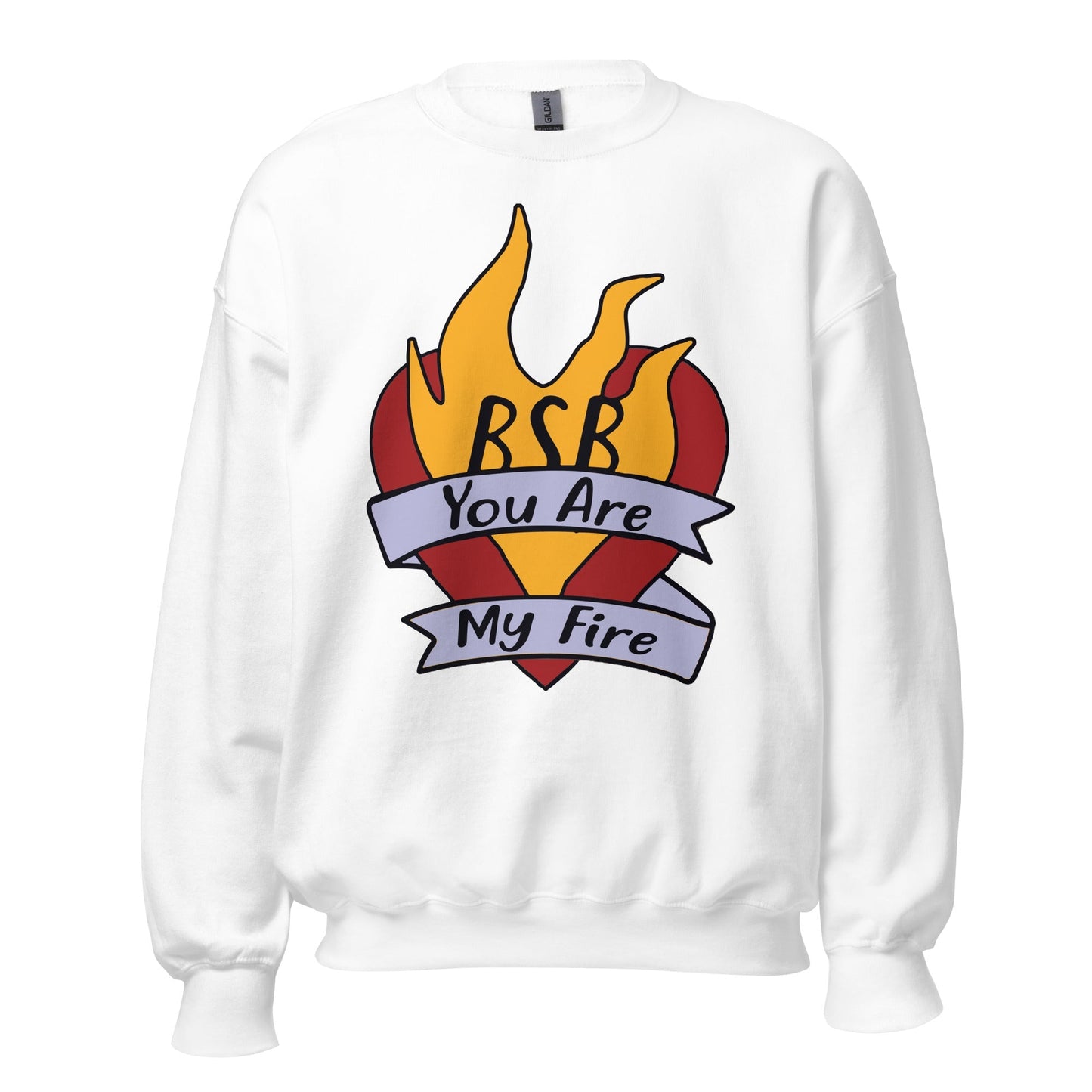 Backstreet Boys Backstreet Boys - Hand Sketched Fire Sweatshirt