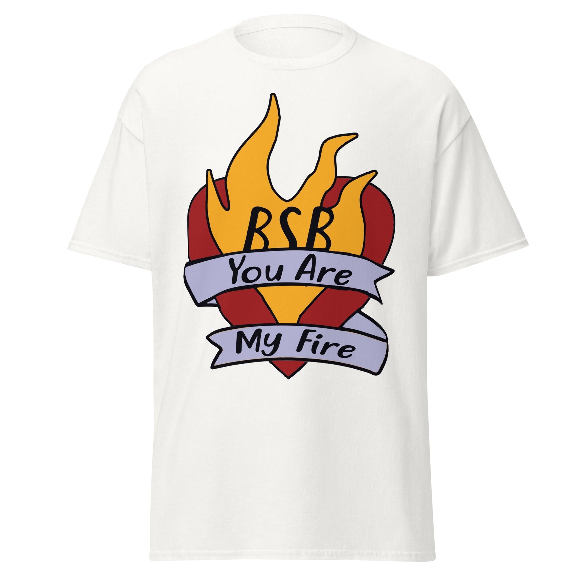 Rockabilia - Backstreet Boys - Hand Sketched Fire T-Shirt