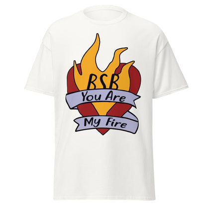 Rockabilia - Backstreet Boys - Hand Sketched Fire T-Shirt