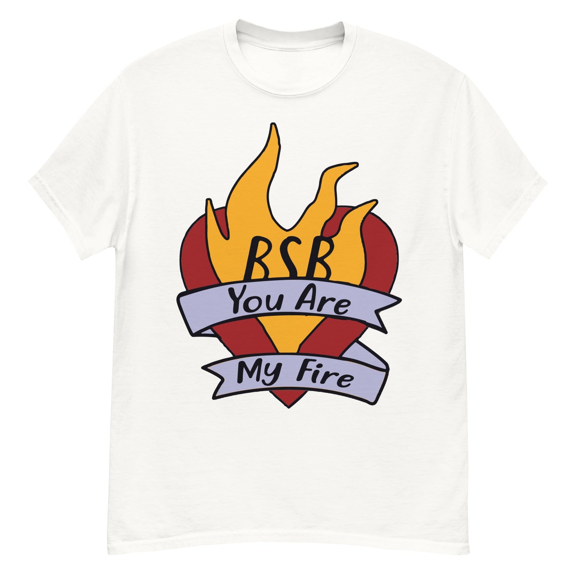 Rockabilia - Backstreet Boys - Hand Sketched Fire T-Shirt