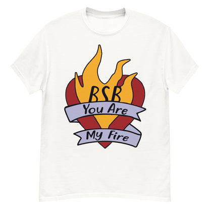 Rockabilia - Backstreet Boys - Hand Sketched Fire T-Shirt