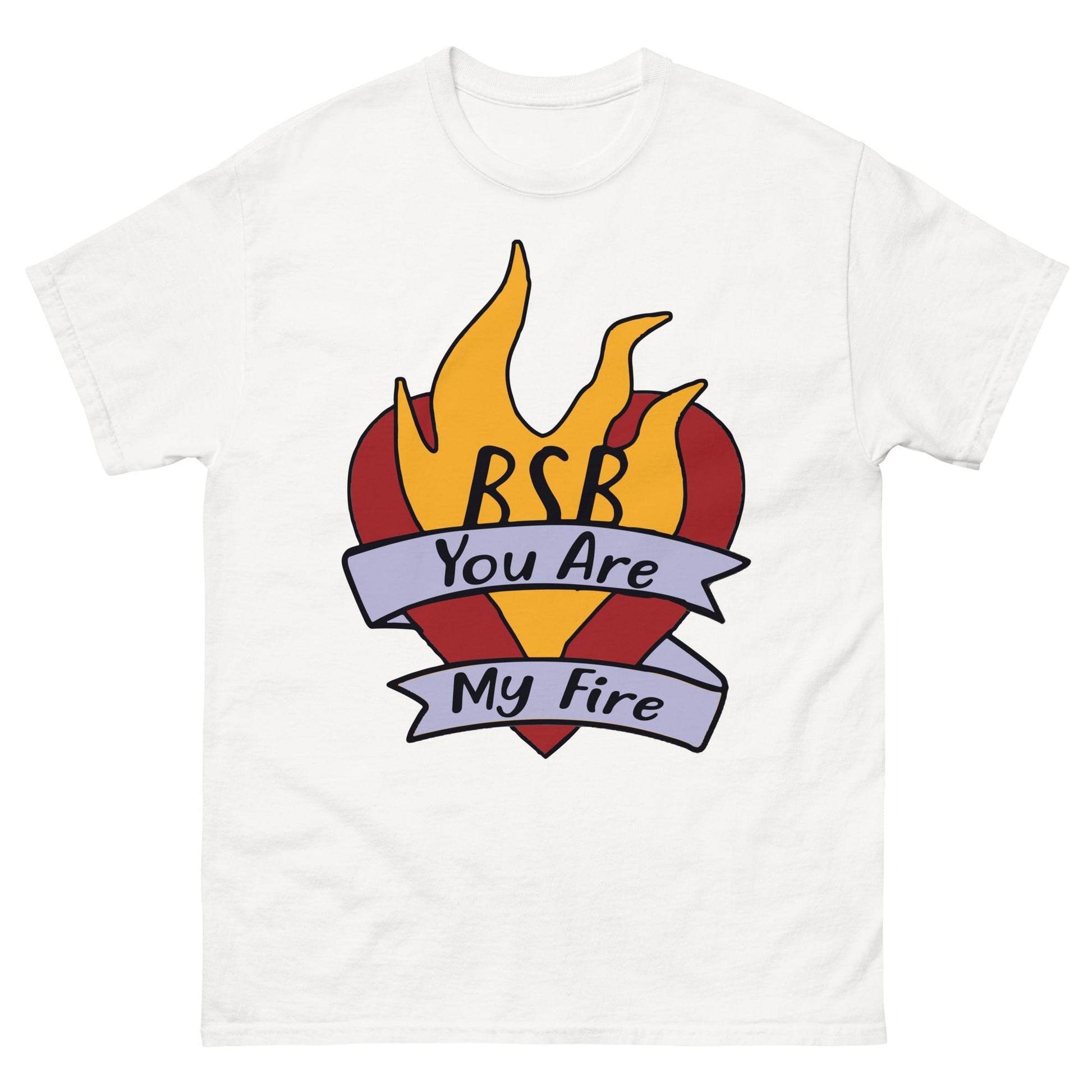 Rockabilia - Backstreet Boys - Hand Sketched Fire T-Shirt