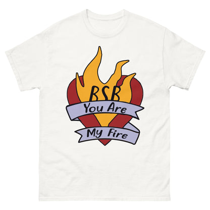 Rockabilia - Backstreet Boys - Hand Sketched Fire T-Shirt