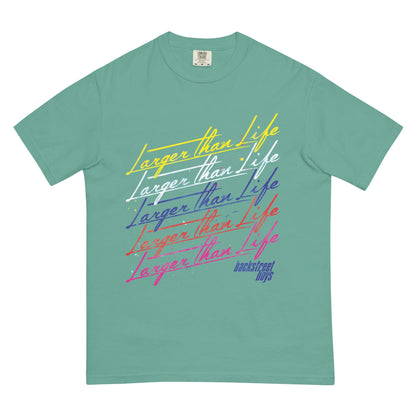 Rockabilia Backstreet Boys - Larger Than Life Mineral Wash T-Shirt