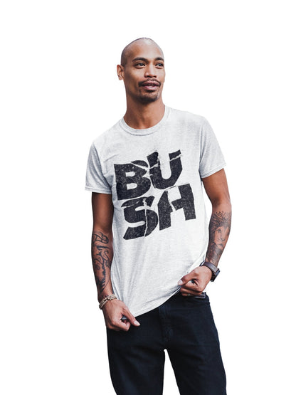 Bush Bush - Stacked Logo Jumbo Print T-Shirt