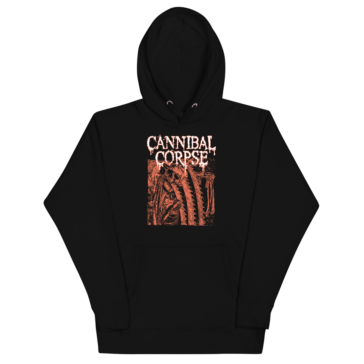 Cannibal Corpse Cannibal Corpse - White Drip Logo Hoodie