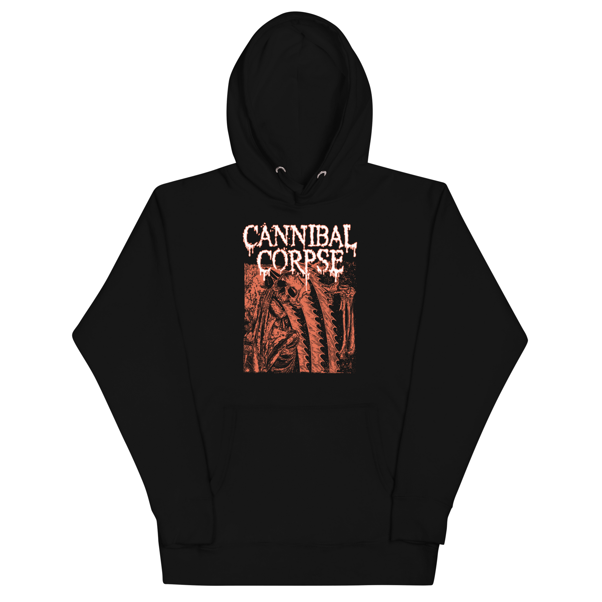 Cannibal Corpse Cannibal Corpse - White Drip Logo Hoodie