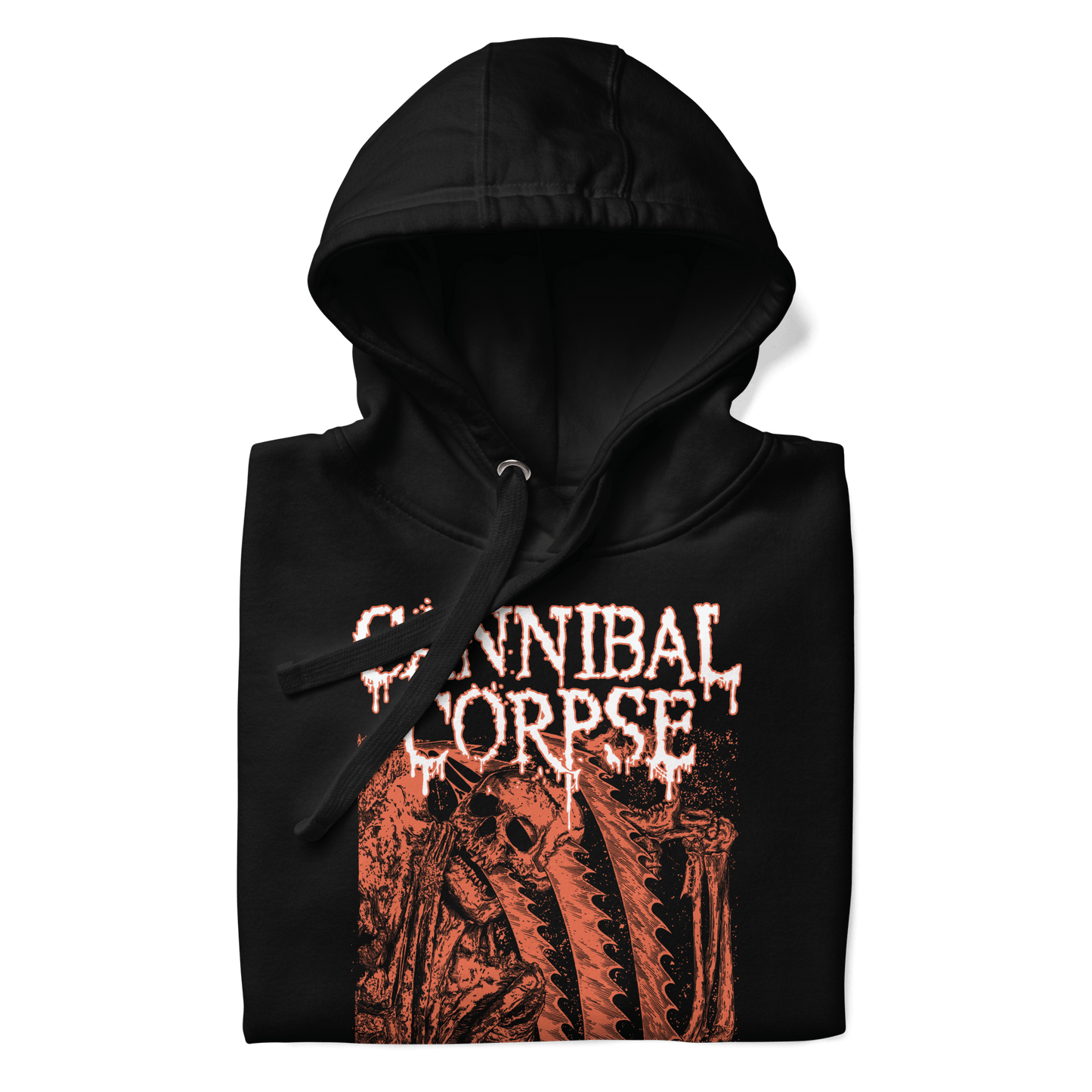 Cannibal Corpse Cannibal Corpse - White Drip Logo Hoodie