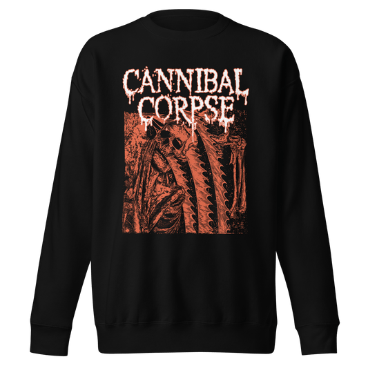 Cannibal Corpse Cannibal Corpse - White Drip Logo Sweatshirt