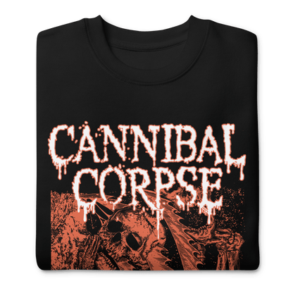 Cannibal Corpse Cannibal Corpse - White Drip Logo Sweatshirt