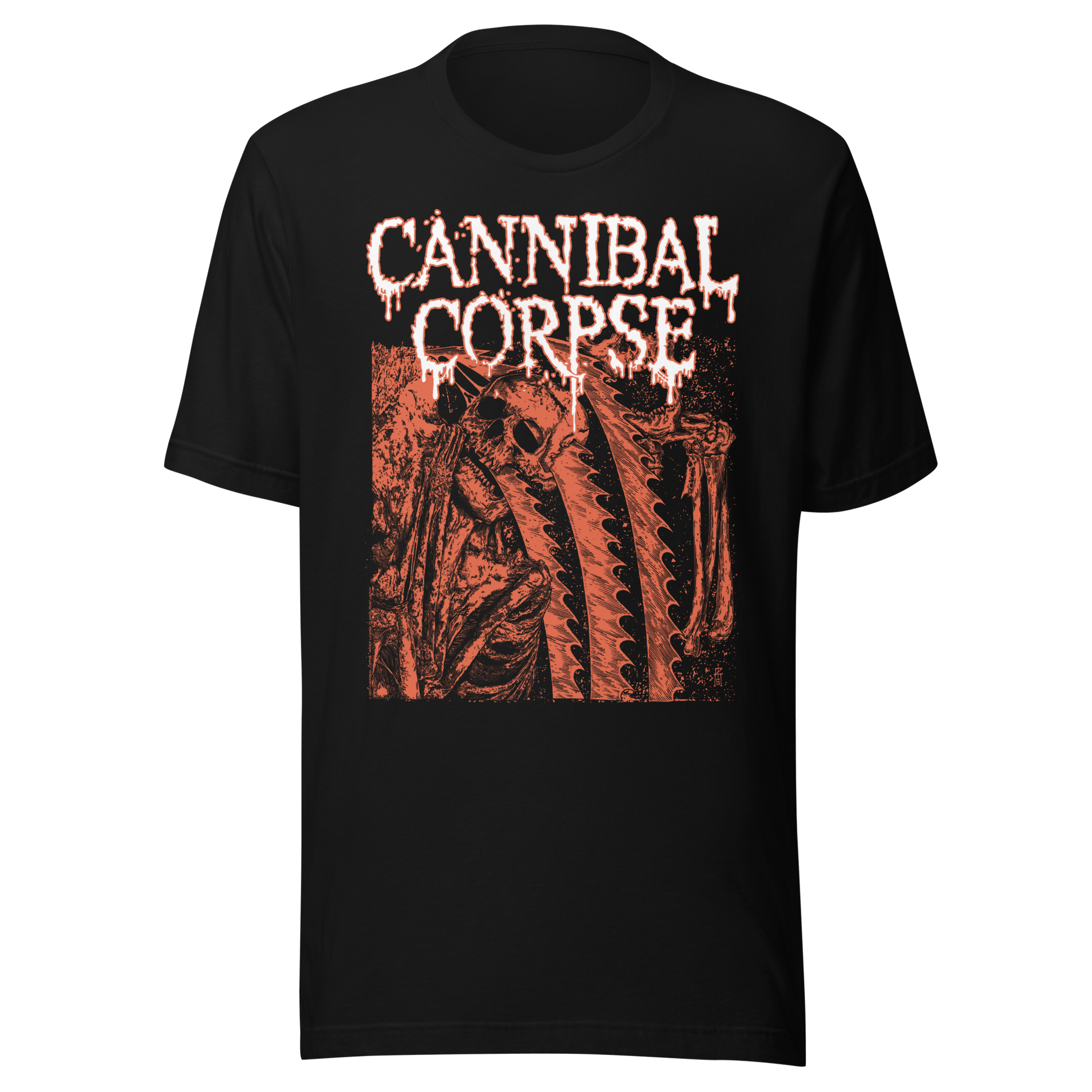 Cannibal Corpse Cannibal Corpse - White Drip Logo T-Shirt