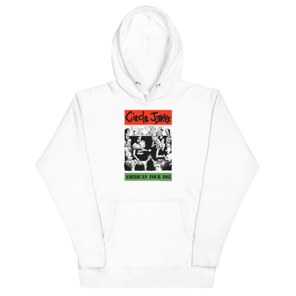Circle Jerks Circle Jerks - 1985 American Tour Vintage Hoodie