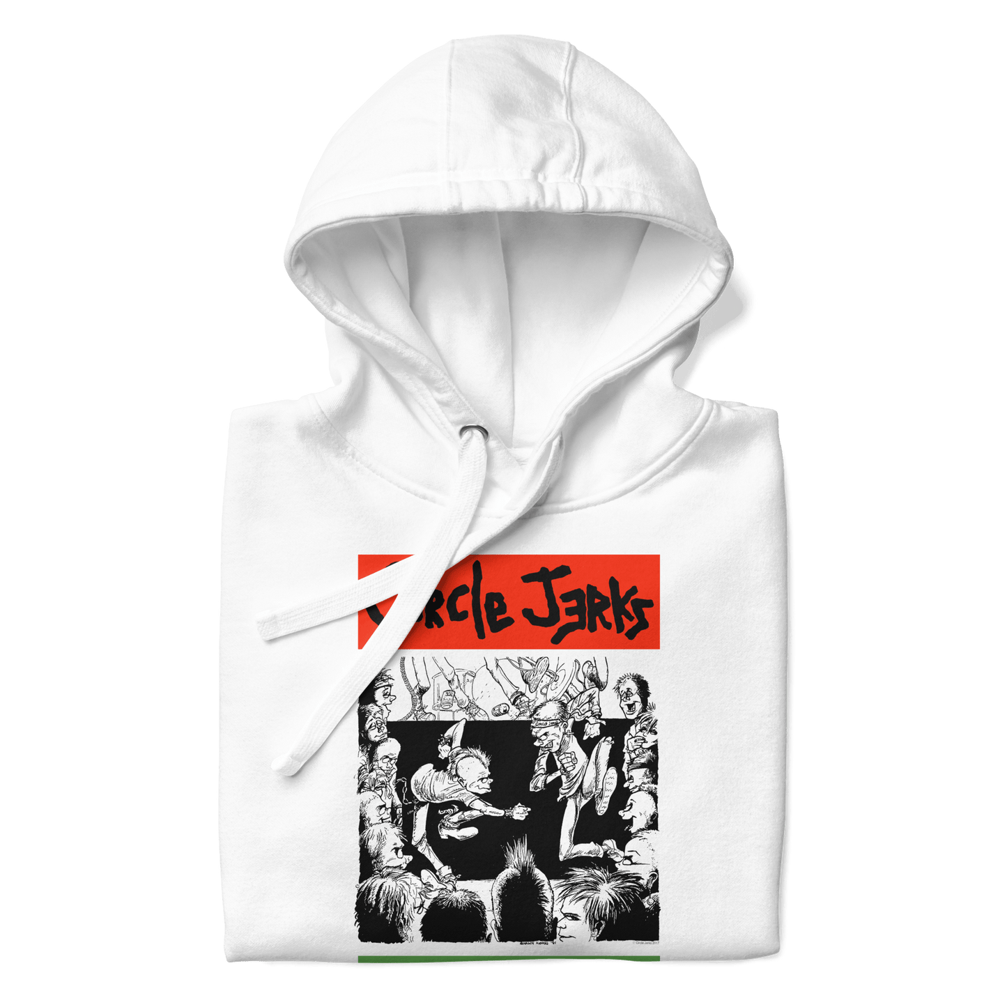Circle Jerks Circle Jerks - 1985 American Tour Vintage Hoodie