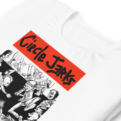 Circle Jerks Circle Jerks - 1985 American Tour Vintage T-Shirt