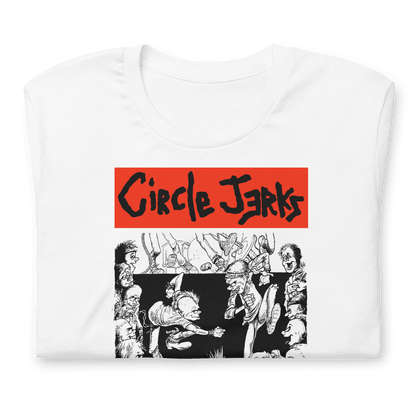Circle Jerks Circle Jerks - 1985 American Tour Vintage T-Shirt