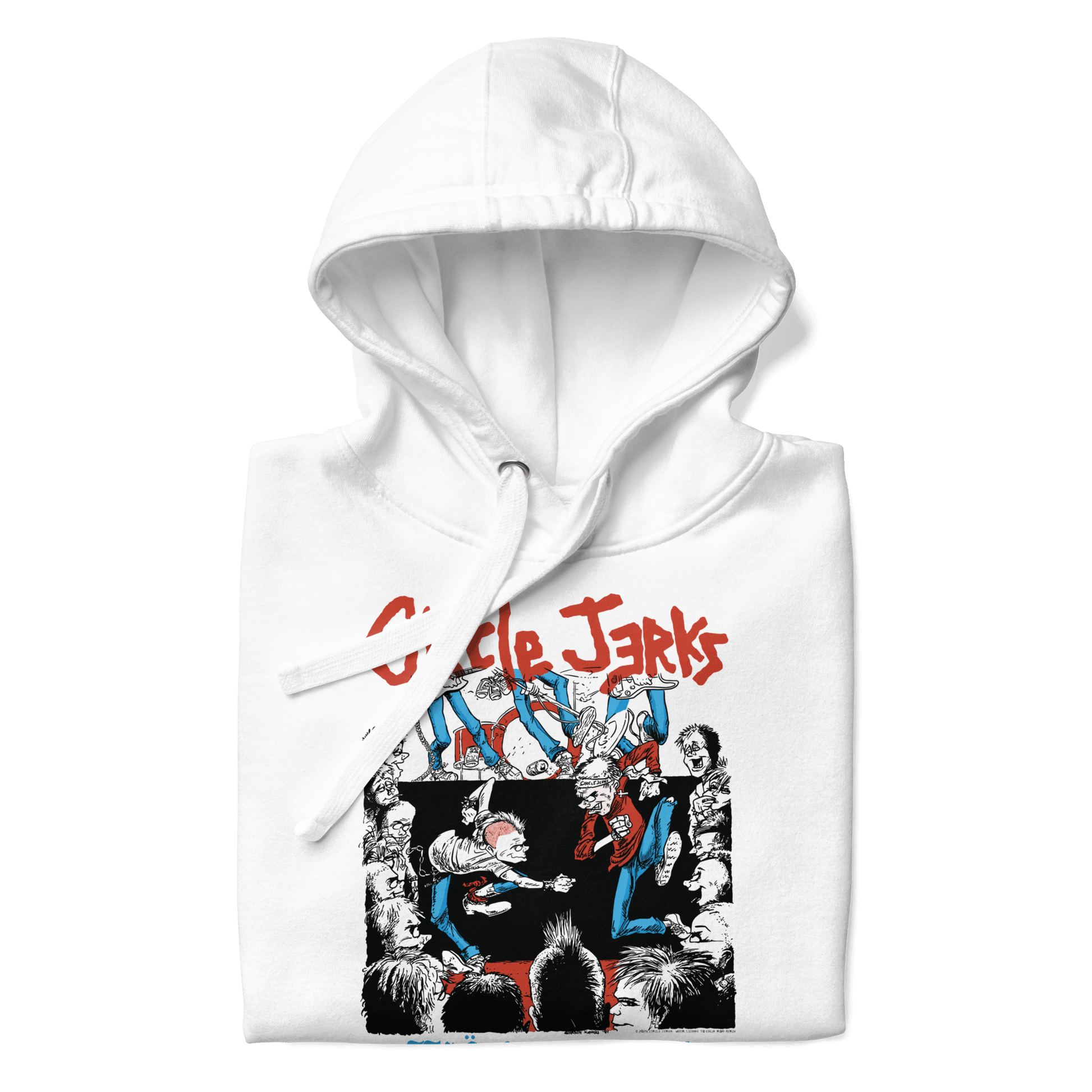 Circle Jerks Circle Jerks - 1986 Wonderful Tour Vintage Hoodie