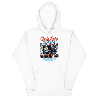 Circle Jerks Circle Jerks - 1986 Wonderful Tour Vintage Hoodie