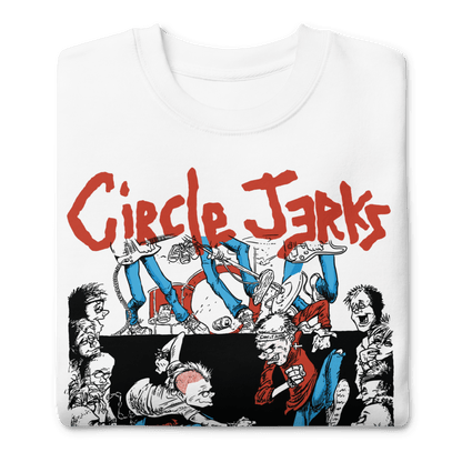 Circle Jerks Circle Jerks - 1986 Wonderful Tour Vintage Sweatshirt