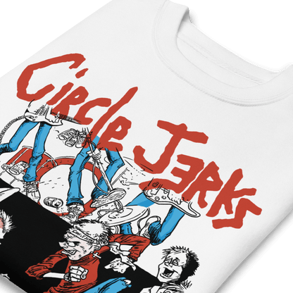 Circle Jerks Circle Jerks - 1986 Wonderful Tour Vintage Sweatshirt