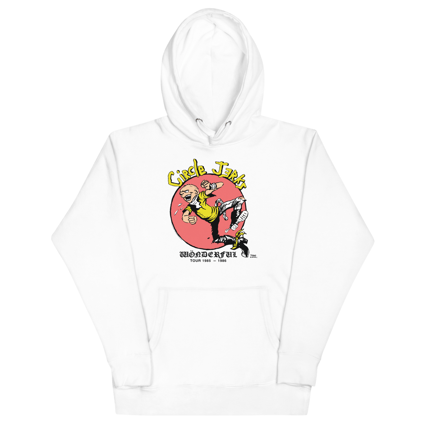 Circle Jerks Circle Jerks - Vintage 85-86 Tour Hoodie