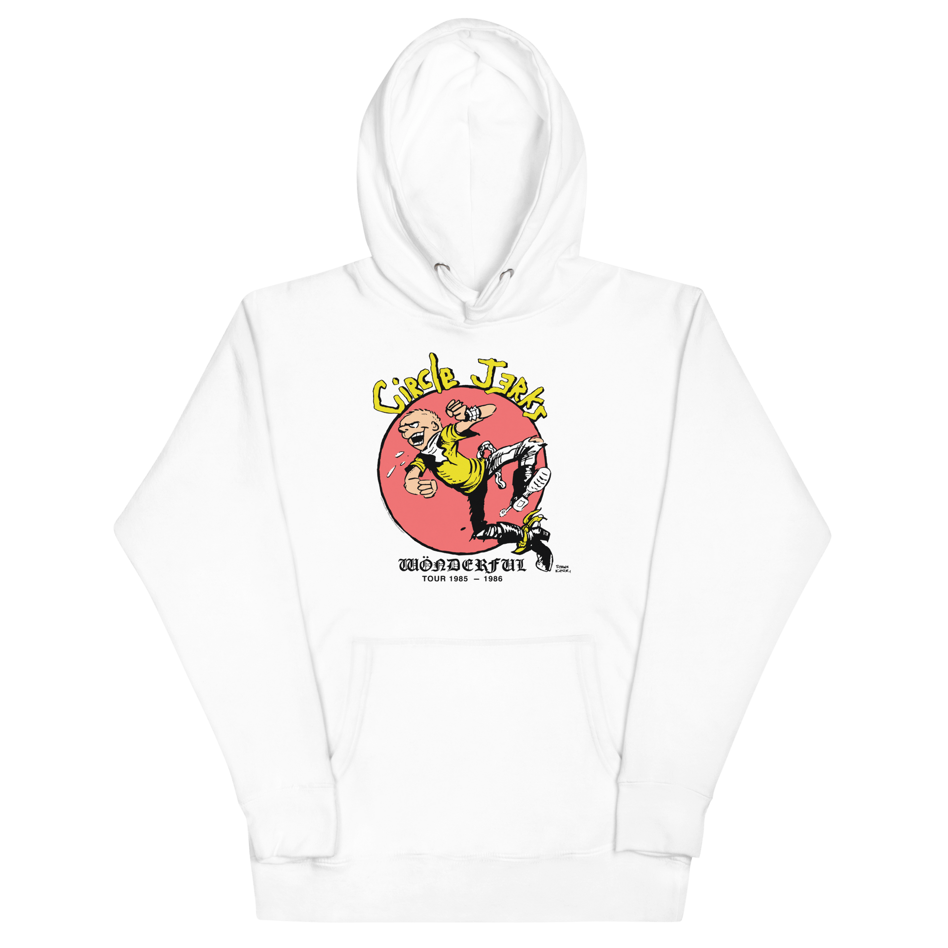 Circle Jerks Circle Jerks - Vintage 85-86 Tour Hoodie