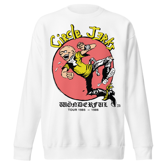Circle Jerks Circle Jerks - Vintage 85-86 Tour Sweatshirt