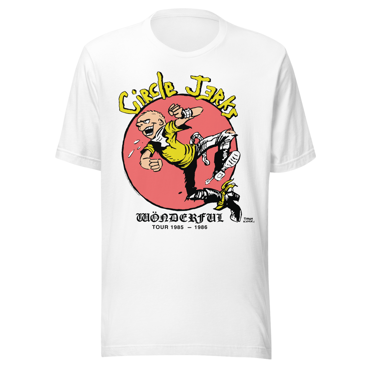 Circle Jerks Circle Jerks - Vintage 85-86 Tour T-Shirt