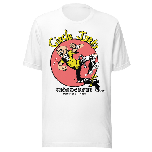 Circle Jerks Circle Jerks - Vintage 85-86 Tour T-Shirt
