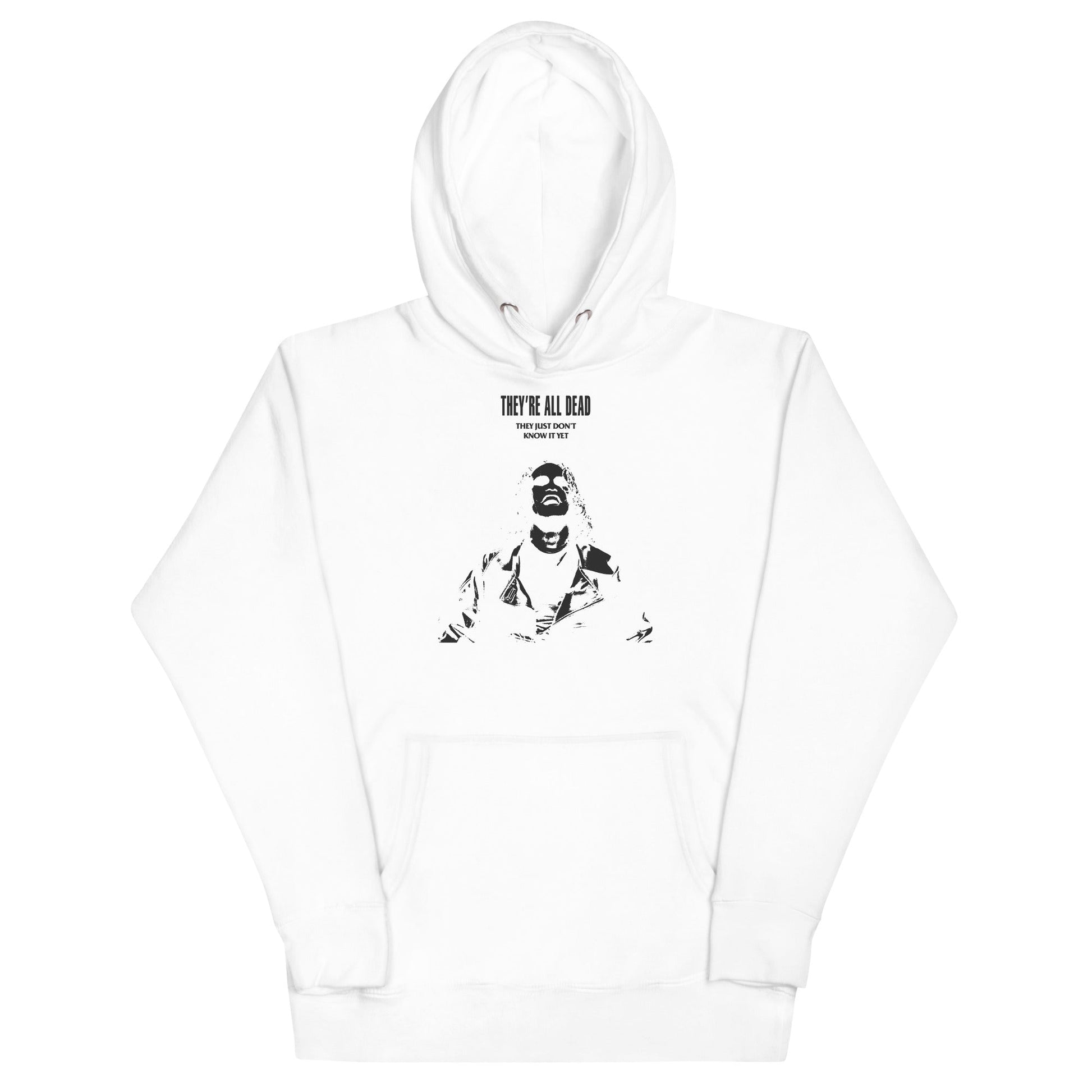 The Crow The Crow - Black Outline Hoodie