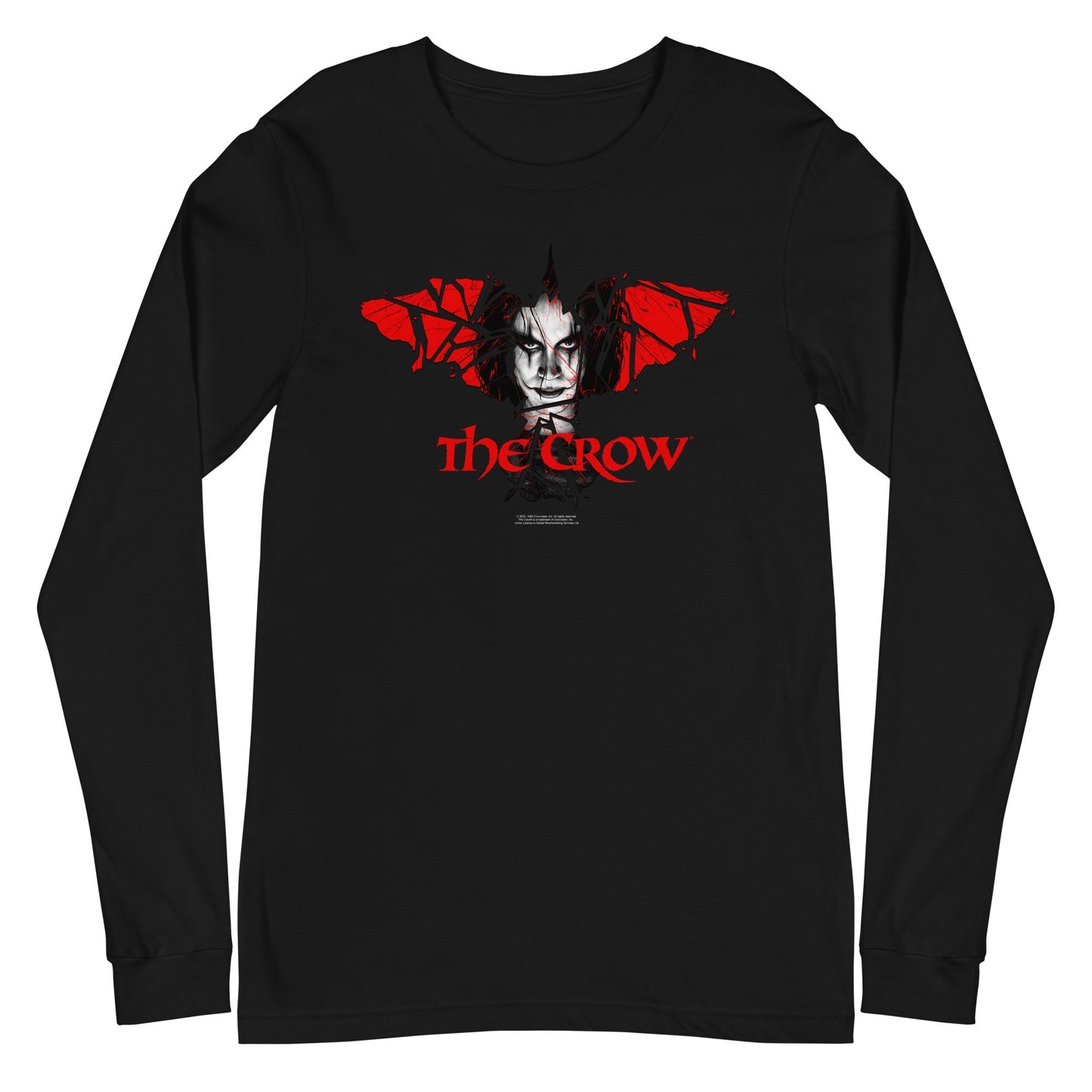The Crow The Crow - Crow Wings Long Sleeve T-Shirt