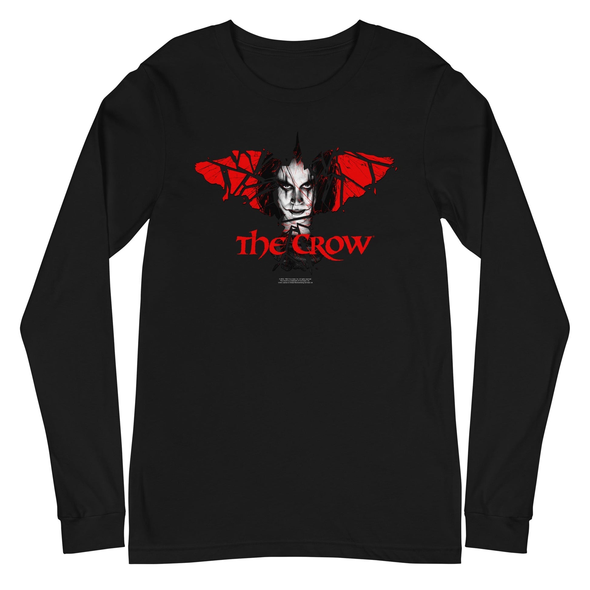 The Crow The Crow - Crow Wings Long Sleeve T-Shirt