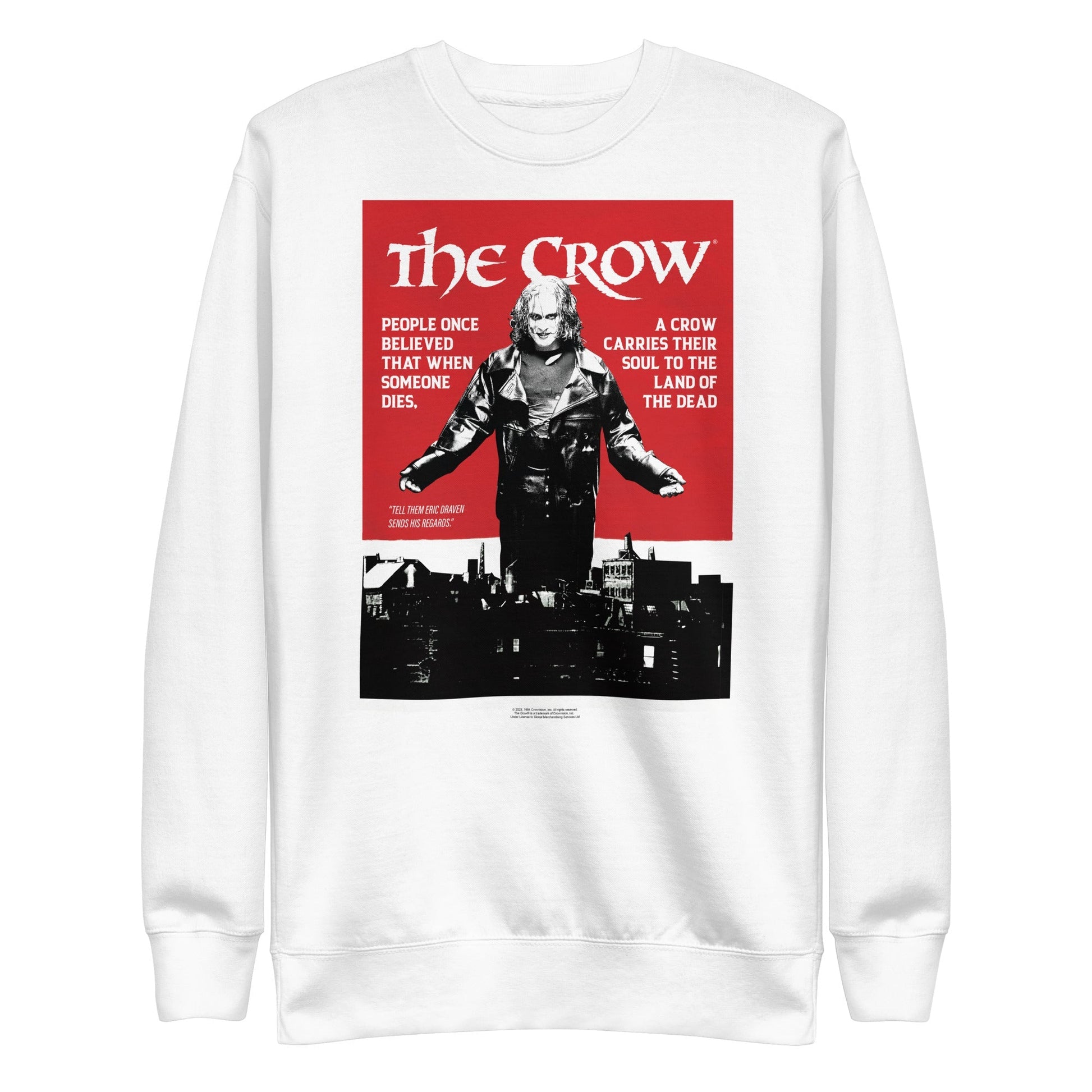 The Crow The Crow - Movie Poster Sweatshirt