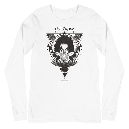 The Crow The Crow - Badge Emblem Long Sleeve T-Shirt