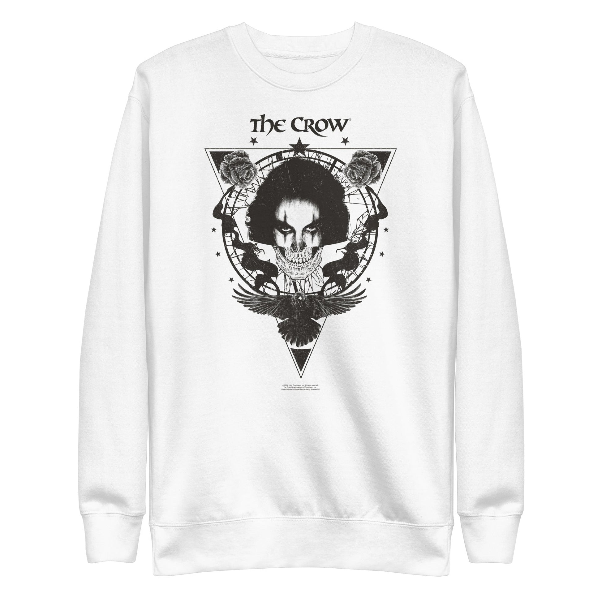 The Crow The Crow - Badge Emblem Sweatshirt