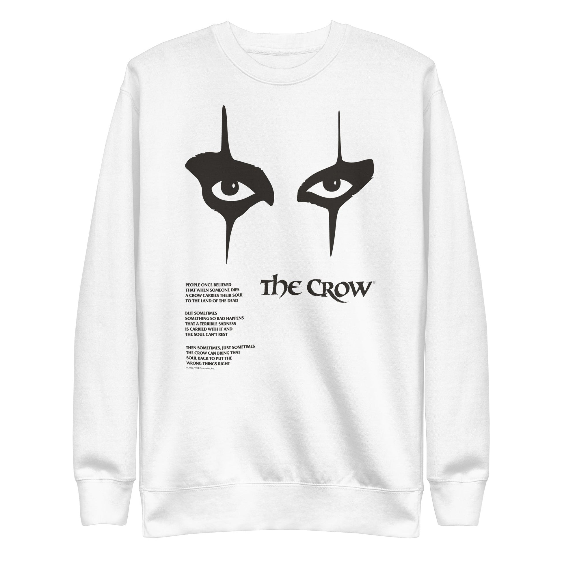 The Crow The Crow - Thousand Yard Stare Sweatshirt