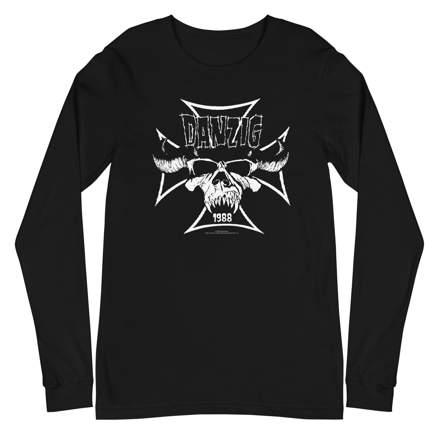 Danzig Danzig - Steer Skull Long Sleeve T-Shirt