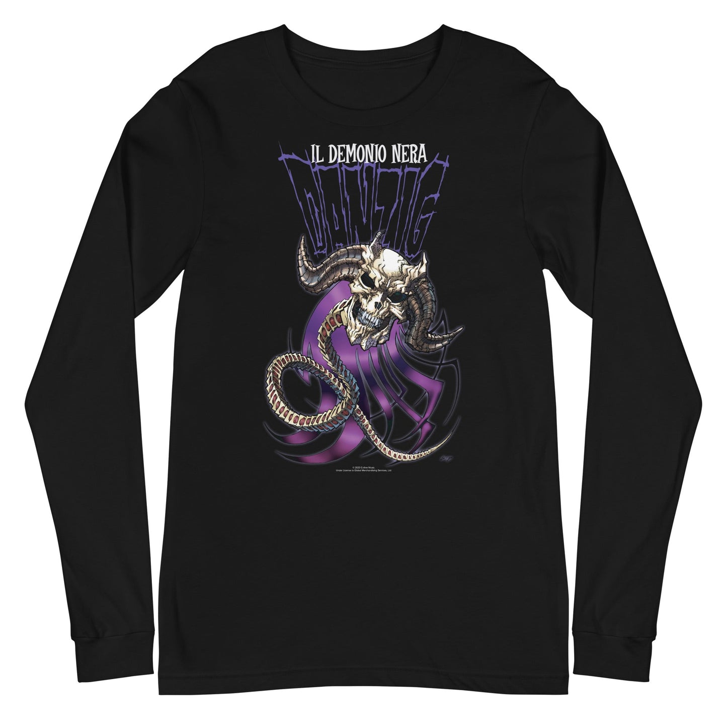 Danzig Danzig - Il Demonio Nera Long Sleeve T-Shirt