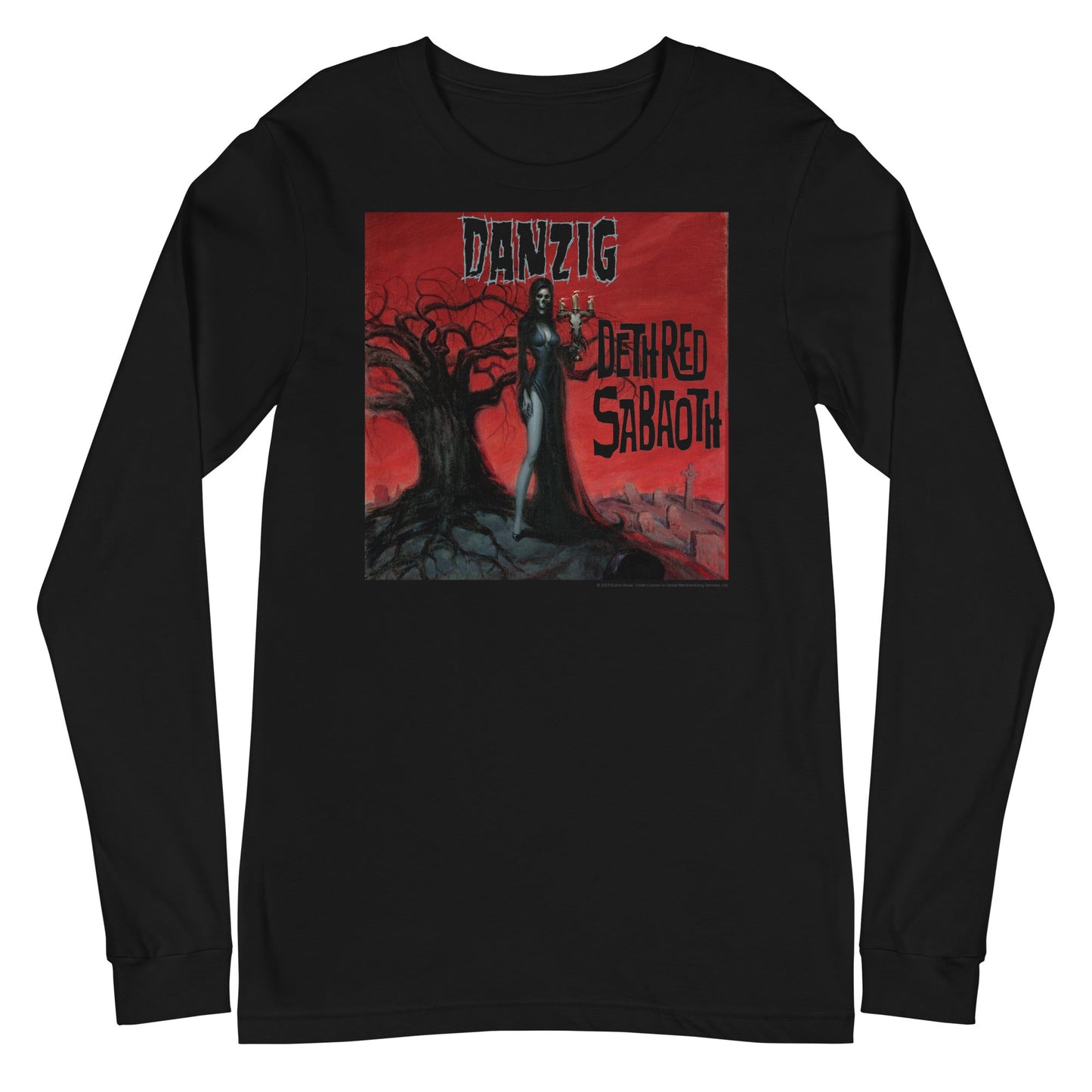 Danzig Danzig - Death Red Sabbath Long Sleeve T-Shirt