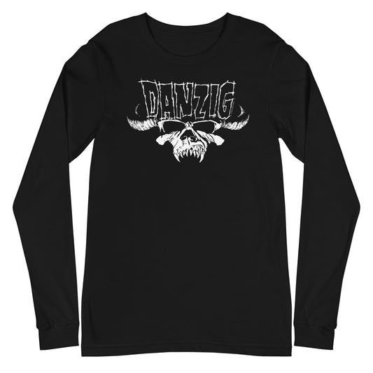 Danzig - Logo Skull Long Sleeve T-Shirt