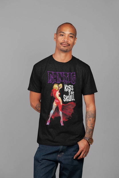 Danzig Danzig - Kiss the Skull Jumbo Print T-Shirt